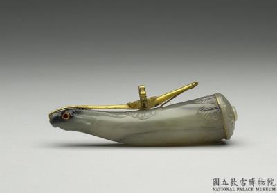 图片[2]-Jade gunpowder container, Mughal Empire-China Archive